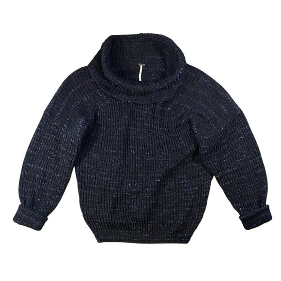 Free People Heavy Knit Leo Tunic Sweater - M - Picture 2 of 5